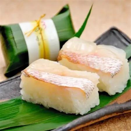 紀州和歌山のあせ葉寿司　鯛7個　化粧箱入り【日高町】【配送不可地域：離島】【1217460】
