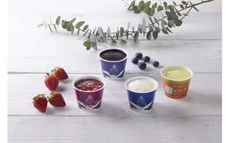 【大山乳業】みるく畑 アイスセット （4種類 計8個） 大山乳業 大山アイス 詰め合わせ カップアイス シャーベット ミルク バニラ いちご ブルーベリー クリームチーズ 新甘泉 スイーツ 食べ比べ 