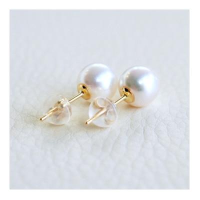 ふるさと納税 昭和町 K18(18金) アコヤ パール 7.0mm ピアス 真珠 和珠 保証書付 SMK-AP7.0 |  | 02