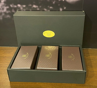 しあわせのガトーショコラ「マイルド」 3本入り(箱付き・贈答用) <離島は配送不可>【チョコレート チョコ お菓子 スイーツ ガトーショコラ 砂糖、卵、バター ショコラ ショコラ・デュ・ボヌール 長野