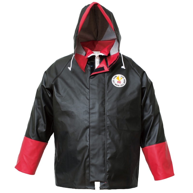 
            ハイパーマリンエクセル　プロ　ジャケット　ブラック　1217071【サイズ：LL】 / 防水加工 カッパ 合羽 フード【logo007】
          