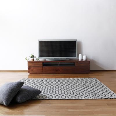 ふるさと納税 大川市 日本の職人の細かな技が魅せる【ネオ180TVボード ウォールナット】職人MADE大川家具『境木工』 |  | 01