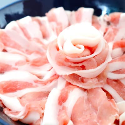 沖縄県産ブランド豚 ちゅらぶた ロースしゃぶしゃぶ用スライス 500g×1P【配送不可地域：離島】