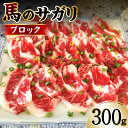 【ふるさと納税】馬のサガリ 300g 馬焼き お刺し身 馬刺し 赤身 脂身 送料無料