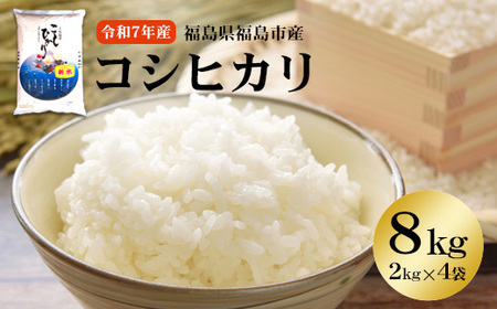 No.3248 【令和7年産】 菅野房吉商店 福島市産コシヒカリ 8kg