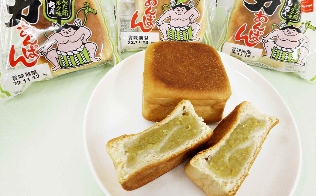 オリオンベーカリー　力あんぱん　ずんだ餡ミルク味　　１２個入 【1452】