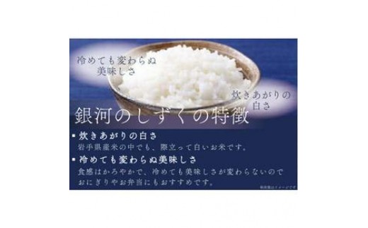 ★ 令和8年産 新米 ★【2カ月定期便】特A受賞 銀河のしずく 10kg 精米 米 こめ お米 ご飯 ライス 白米 ごはん 定期 10キロ (AE151)