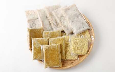 ちゃんぽんの松露 ちゃんぽん カレー 各5食 セット 冷凍