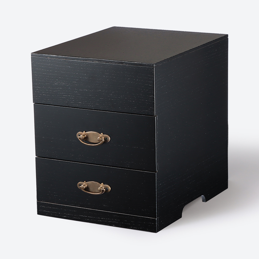 ＜Boot Black ＞木箱　日本製　シューケアセット一式