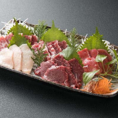 ふるさと納税 相良村 【熊本　と畜】馬刺し 4種盛り 計1.7kg 食べ比べ セット(相良村)