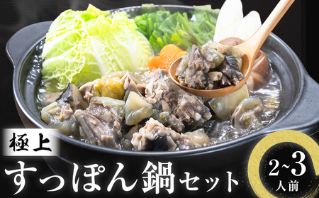 極上 すっぽん 鍋 セット （2～3人前） とらふぐ 活すっぽん料理鍋会席みはし《30日以内に出荷予定(土日祝除く)》