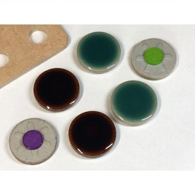 ふるさと納税 多治見市 美濃焼ボードゲーム「モザイク」『オリベ』柄 |  | 03