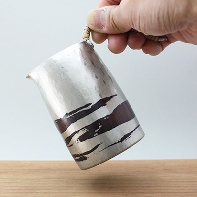 銅製錫被　徳利(小)