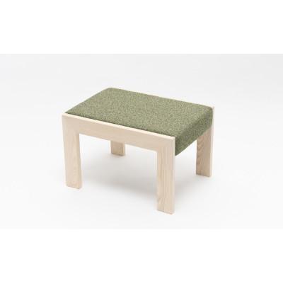 ふるさと納税 東川町 センの木の家具 Ottoman　グリーン【0001-045-04】