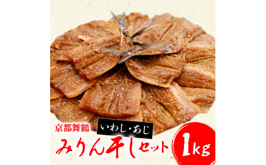 みりん干しセット 1kg 干物 いわし あじ 鰯 鯵 ひもの 詰め合わせ セット 干物セット 極上 500g 1キロ 10000円 魚 さかな 魚介 一万円 食べ比べ 切り身 おつまみ おかず 人気 冷凍 国産 ランキング 京都 舞鶴