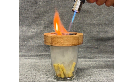 SMOKE MASTER ウイスキー熟成樽から作られたカクテルスモーカー No.480