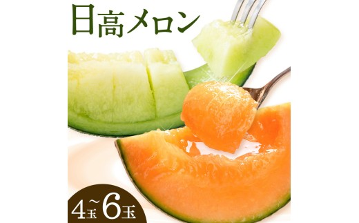 先行予約 日高メロン  4-6玉 約8-9kg のざわ農園 《7月上旬-8月中旬出荷》2026年 7月出荷 北海道 日高町産 赤肉メロン 青肉メロン 旬 果物 フルーツ めろん デザート 産地直送 お取り寄せ グルメ 贈り物 ギフト 贈答用 プレゼント 送料無料
