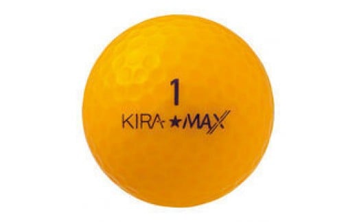 ゴルフボール  KIRA MAX 12球入 2ダース （計24球）【カラー：オレンジ】 ゴルフ キャスコ kasco