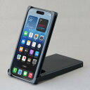 【ふるさと納税】Trick Cover for iPhone15Pro アルミ【黒色】 | 雑貨 日用品 人気 おすすめ 送料無料