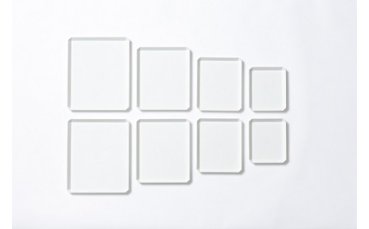 
            【セット】【1616 / arita japan】有田焼／TY Square Plate（TY スクエアプレート）White　165・200・235・270サイズ　(各2枚)8枚セット
          