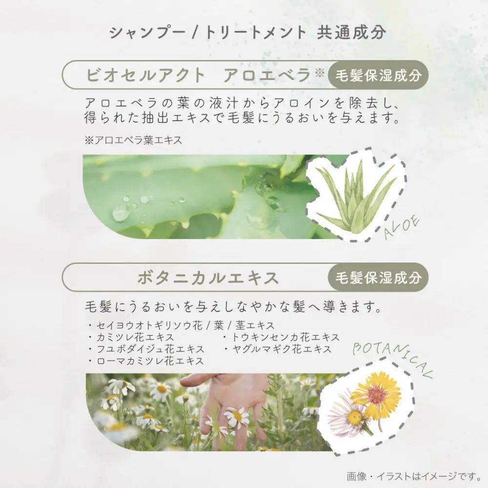 eco HBS シャンプー【バニラティー】eco HBS シャンプー500mL,1700mL＋トリートメント500g,1700g＋オイル80mL＋ミルク80g 6点セット