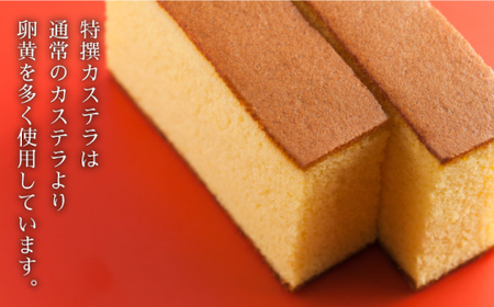 【全12回定期便】「味の芸術品」特撰カステラ［1号］計12本(約580g×1本/回)【文明堂総本店】[QAU011]