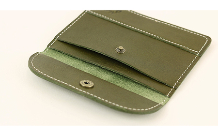 Native Creation カードケース NC3726 全8色 栃木レザー【納期1～3カ月】 【OLIVE】