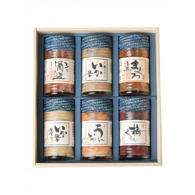 ふるさと納税 小田原市 松五郎6本セット(かつを酒盗/まぐろ酒盗/昔ながらのいか塩辛/いか塩辛 ゆず入/うにいか/梅くらげ) |  | 03