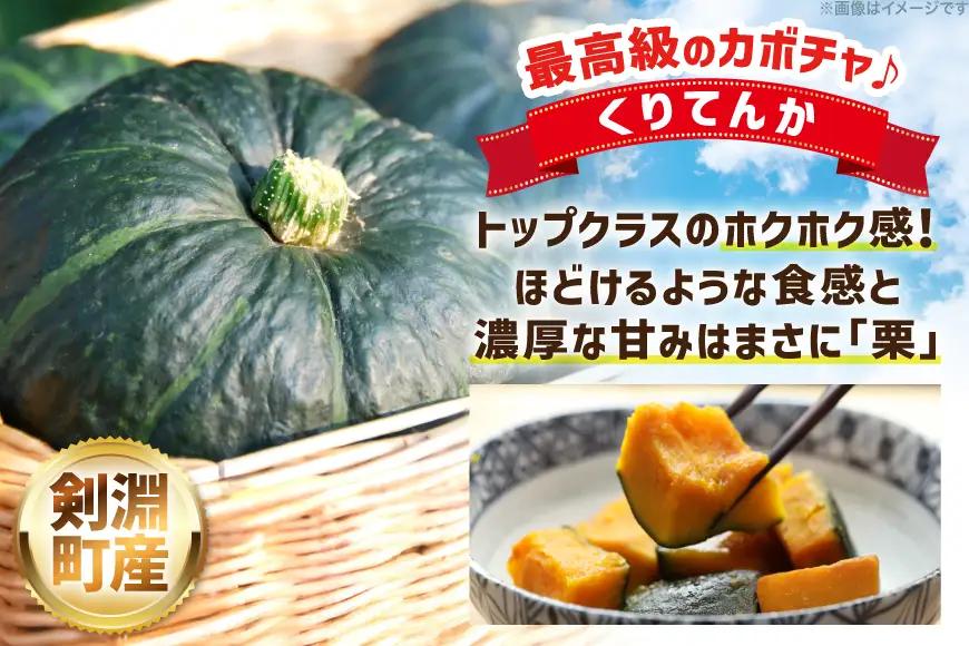 かぼちゃ くりてんか 約10kg 4～6玉