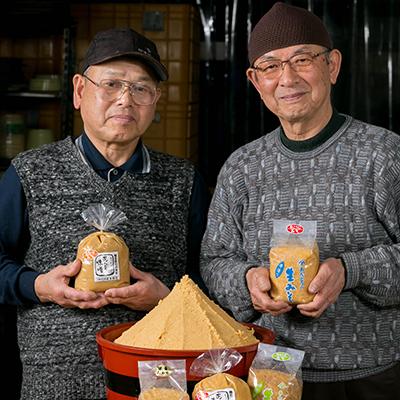 ふるさと納税 川崎町 あんどうの本格生みそ3kgセット(無添加米、無添加合わせ、熟成) |  | 02