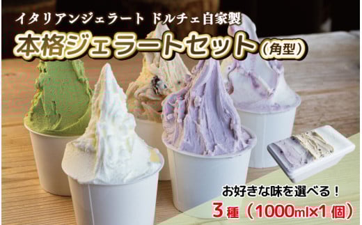 ジェラート イタリアンジェラート 1000ml 選べるフレーバー 3種 しぼりたて牛乳 チョコマーブル むらさきいも 抹茶 ヨーグルト あずき 塩キャラメル チョコミント 和三盆 アイスクリーム アイス シャーベット デザート スイーツ お菓子 洋菓子 おやつ 牛乳 ミルク ギフト プレゼント お取り寄せ グルメ 冷凍 徳島県 阿波市 イタリアンジェラートドルチェ