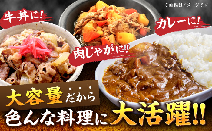 【全6回定期便】【たっぷり大容量！】博多和牛 切り落とし 1000g（500g×2P）＜株式会社MEAT PLUS＞那珂川市 [GBW014]