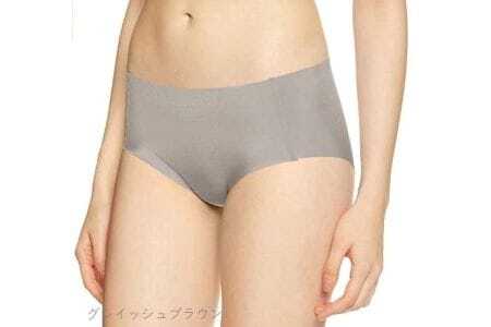 レディース【Smoon】シームレスショーツ1枚(05-2)　LLサイズ・GRBR