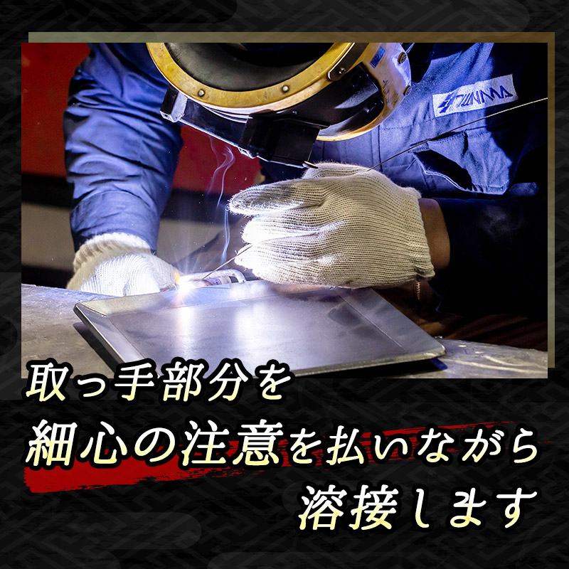 金属加工のプロがつくるBBQ用鉄板(縦25cm×横25cm/厚み6mm) 2枚セット_イメージ5