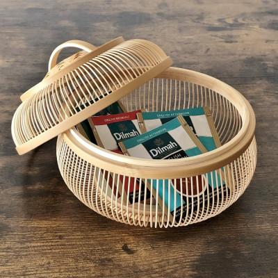 ふるさと納税 静岡市 駿河竹千筋細工 小物入 「五十鈴」(いすず) |  | 01