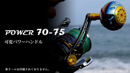 LIVRE リブレ Power 70-75（ダイワタイプ）リールサイズ 3500～4000（ガンメタ×ゴールド） F24N-814[AMBB035-1]