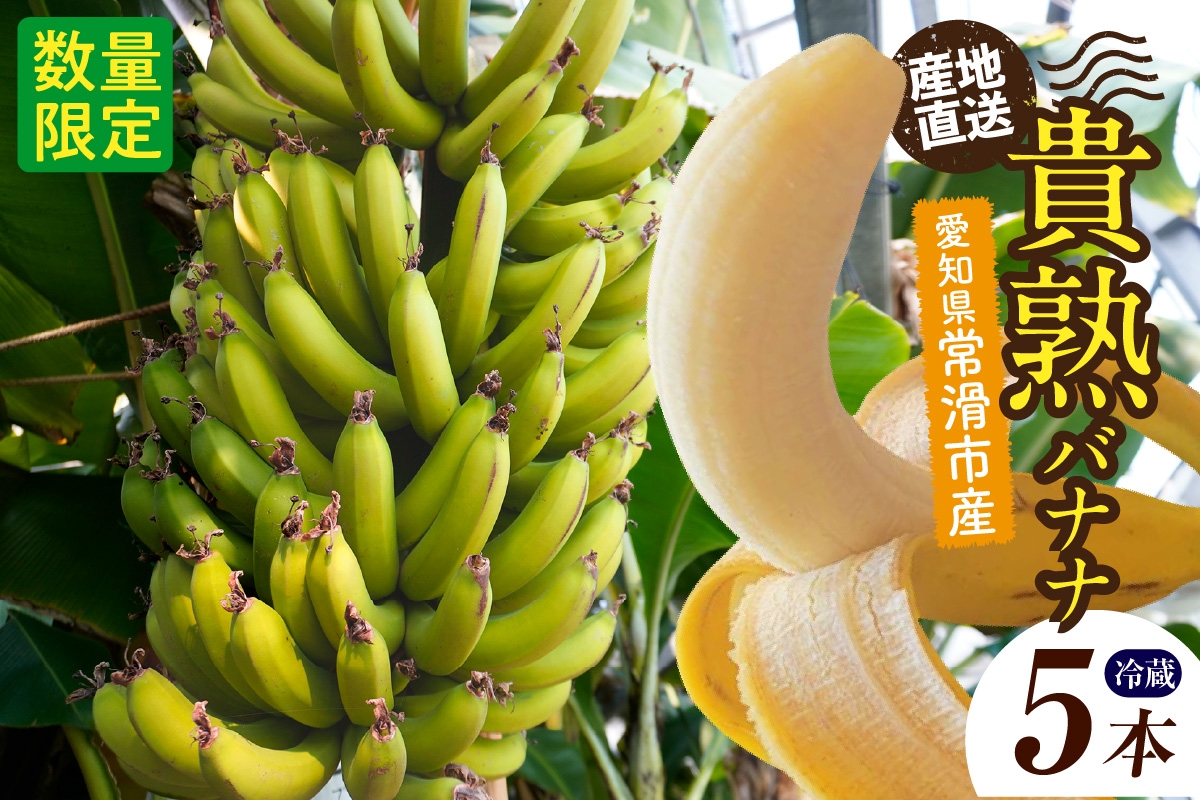 
            貴熟バナナ （5本）
          