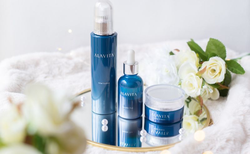 5-ALA スターターセット アラヴィータ ハリとうるおい3点セット（美容液・化粧水・クリーム）＋アラヴァイタル（5-ALAサプリメント）