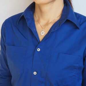 K18 Dカラートータル1ctUP ダイヤモンド ペンダントネックレス　HH-019705