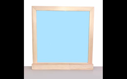 木製枠ホワイトボード｢ましかくカラーボード｣そらいろ