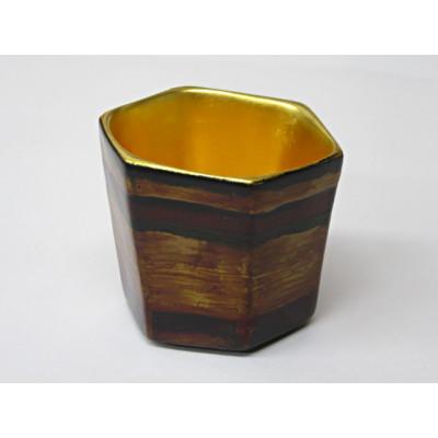ふるさと納税 高岡市 【高岡漆器】乾漆盃　内金箔