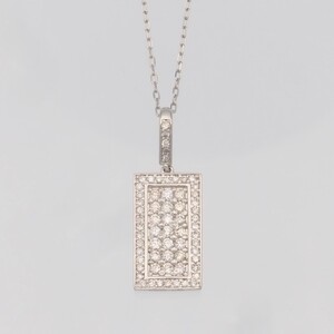 PT900/PT850 0.5ct ダイヤモンド ペンダントネックレス　FHH-019831