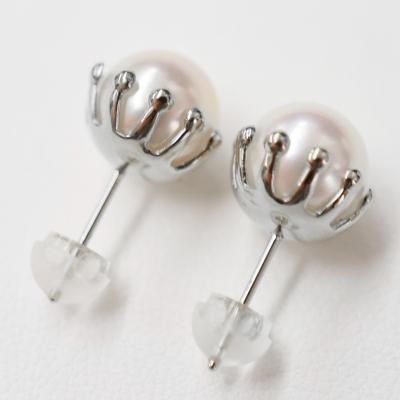 ふるさと納税 天草市 真珠 ピアス 8mm - 8.5mm 花型 花びら ホワイトピンク K14WG_S101-431 |  | 02