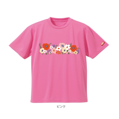 
                  JTTA公認　卓球ユニフォーム＜男女兼用(ドライ):Lサイズ＞フラワー2　ピンク【1675412】
                