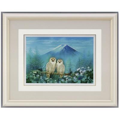 ふるさと納税 高岡市 【高岡銅器】彫金額　富士福来朗