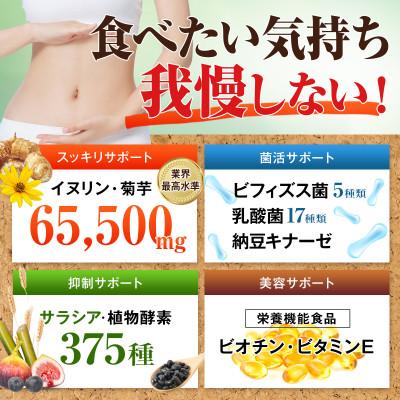 ふるさと納税 静岡市 ハルクファクター イヌリン 水溶性 食物繊維 1袋300粒 サプリ |  | 03