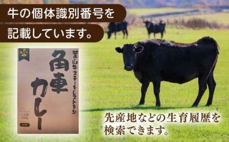 【葉山牛】　レトルト 葉山牛入り角車カレー 1人前 200g × 5パック ／ 牛肉 黒毛和牛 神奈川県 特産品【葉山牛ステーキレストラン 角車】[ASBD011]