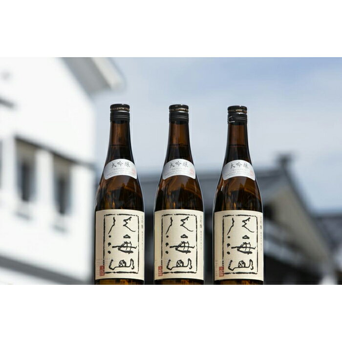 【ふるさと納税】酒 日本酒 セット 3本 × 720ml ( 八海山 大吟醸 ) 越後の名酒 | お酒 さけ 人気 おすすめ 送料無料 ギフト
