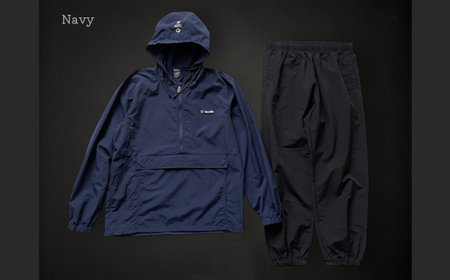 軽い着心地で絶妙なヌケ感がポイントのアノラックパーカー＆パンツ  日本製 静岡県 牧之原市 Revolla