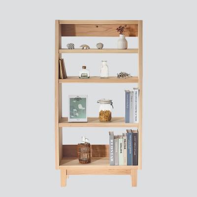 ふるさと納税 大川市 北欧テイストの本棚 森のブックシェルフ 九州産杉材 木の香り漂う無塗装仕上げ 無垢材 国産材